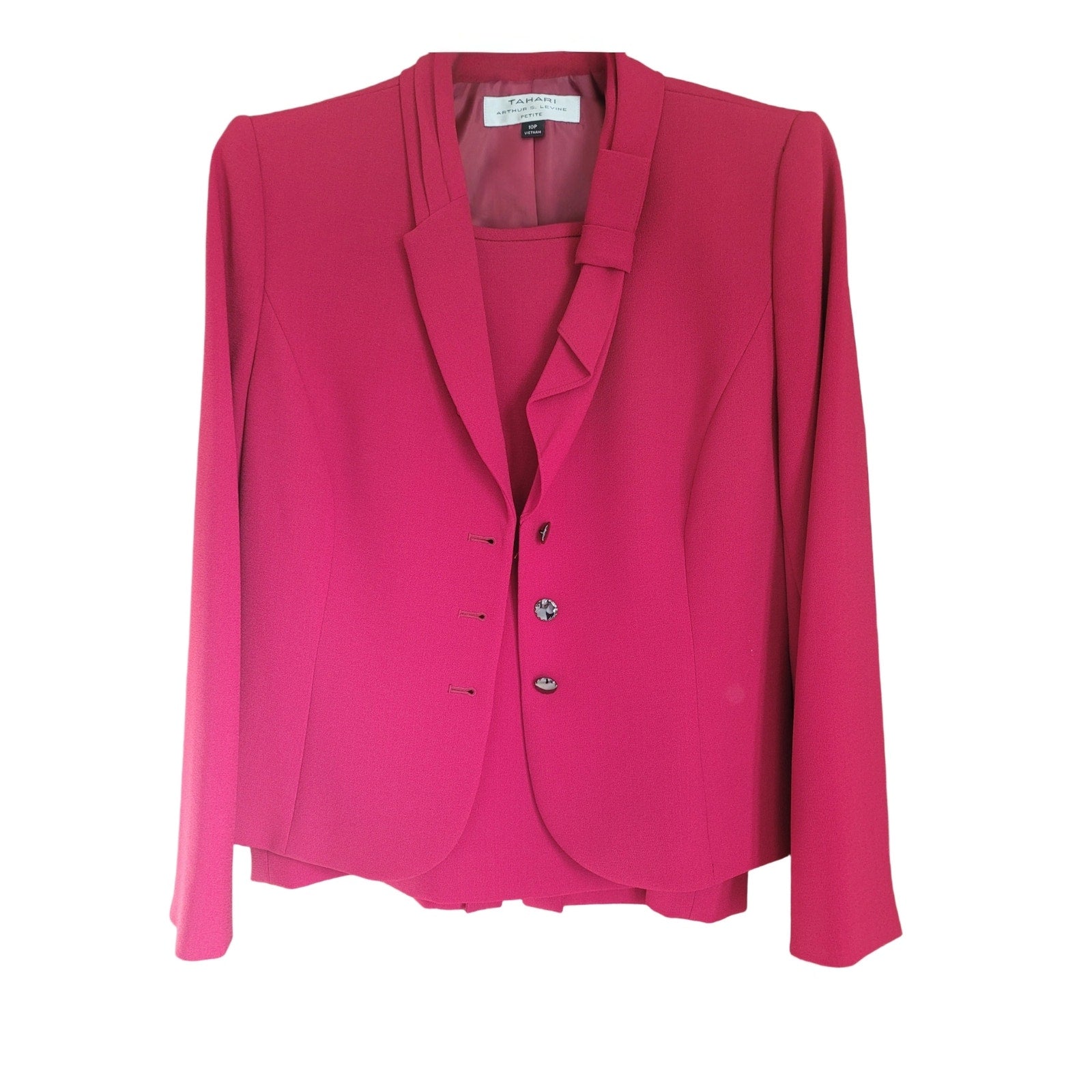 Tahari Arthur S Levine 2PC Skirt Suit