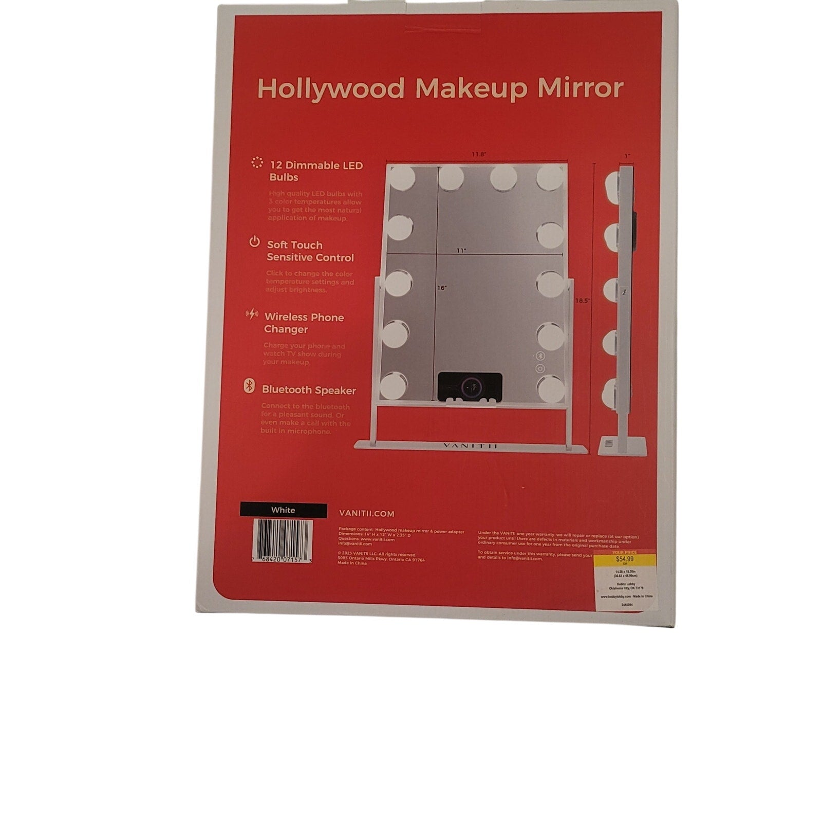 Vanitii Hollywood Makeup Mirror