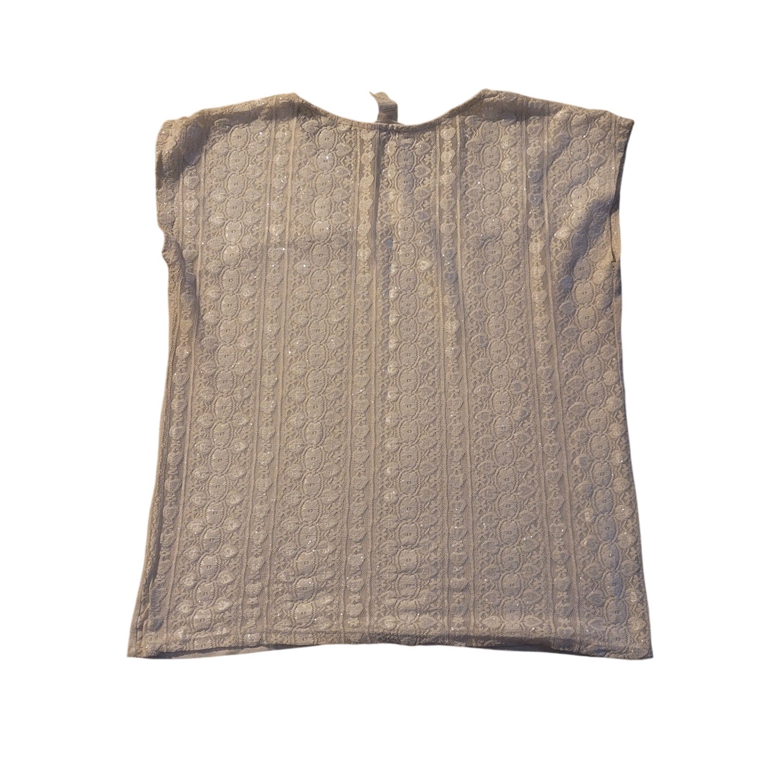 Pretty Good Beige Top W/ Lace