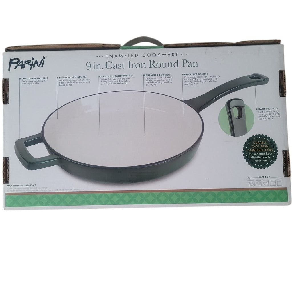 Parini 9in. Cast Iron Round Pan