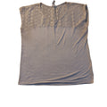 Pretty Good Beige Top W/ Lace