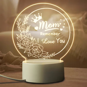 Open image in slideshow, Mother&#39;s Day 3D Illusion Night Light

